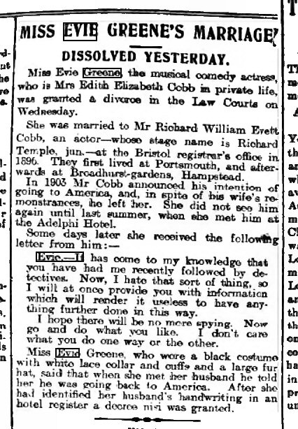 evie 14-10-1909daily mail.jpg